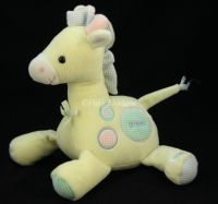 Eden MUSICAL HORSE GIRAFFE Lovey Baby Toy